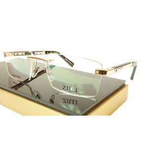 ZILLI Eyeglass Frame Acetate Leather ZI 60012 C01